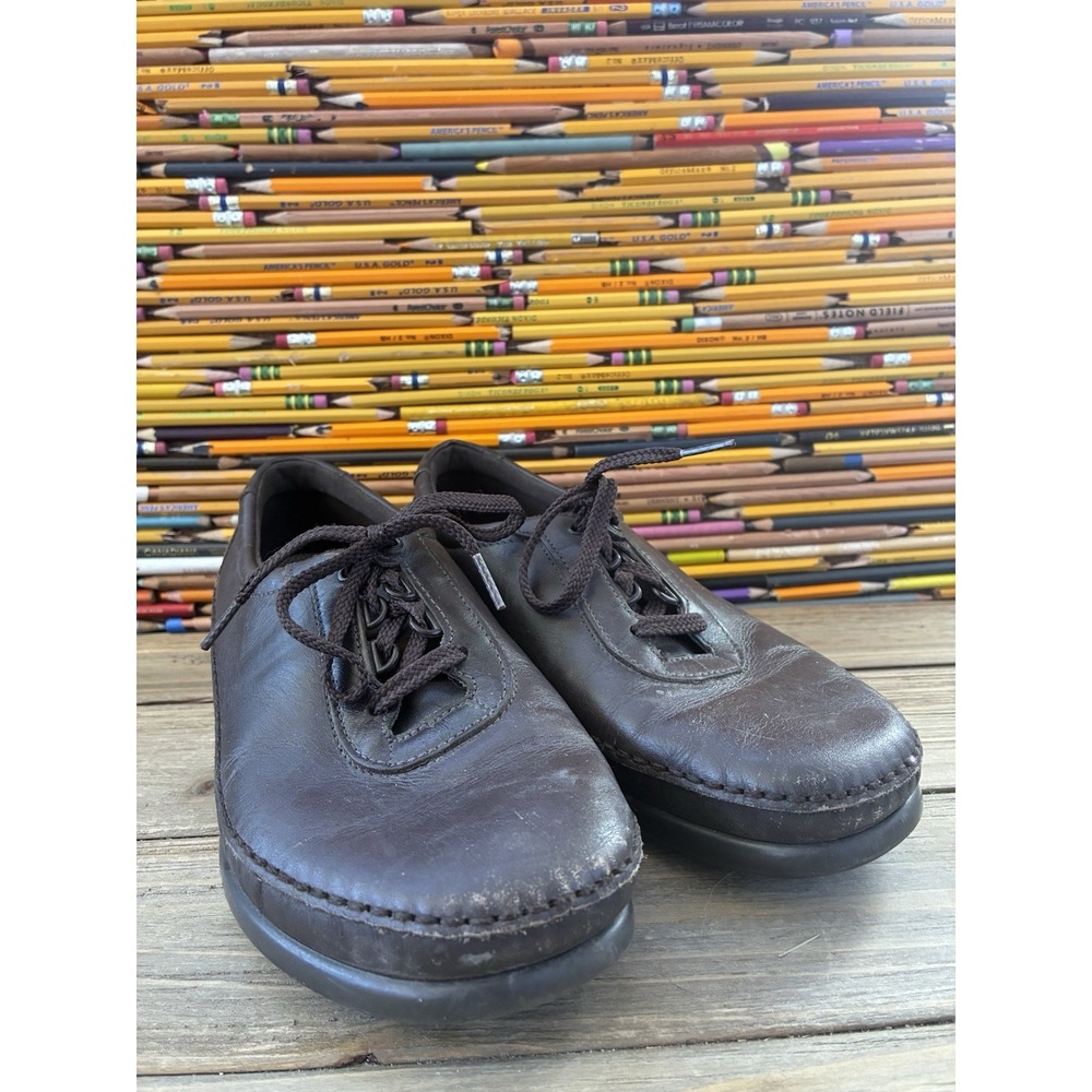 SAS Traveler Tripad Comfort Brown Lace Up Shoes Womens 9